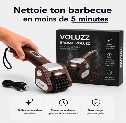 Brosse BBQ Électrique Rotative – Voluzz